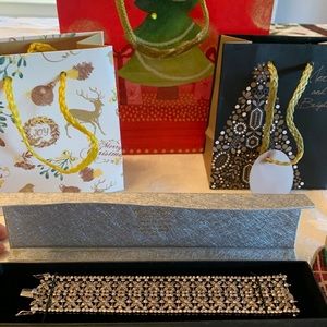 New listing: 925 CZ silver bracelet